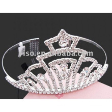 Tiara clásica rhinestone